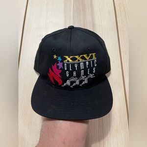 Vintage XXVI Olympic Atlanta Games Embroidered SnapBack‎ Hat